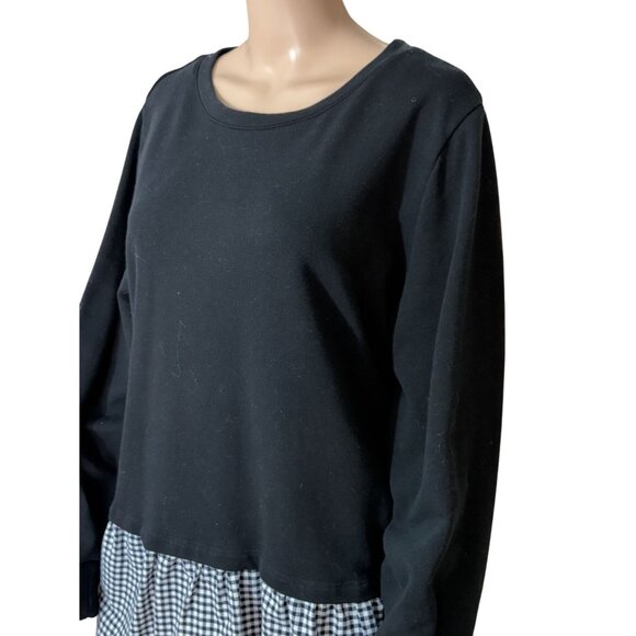 Ava & Viv Plus Size Black Top Size 2X - Picture 2 of 3